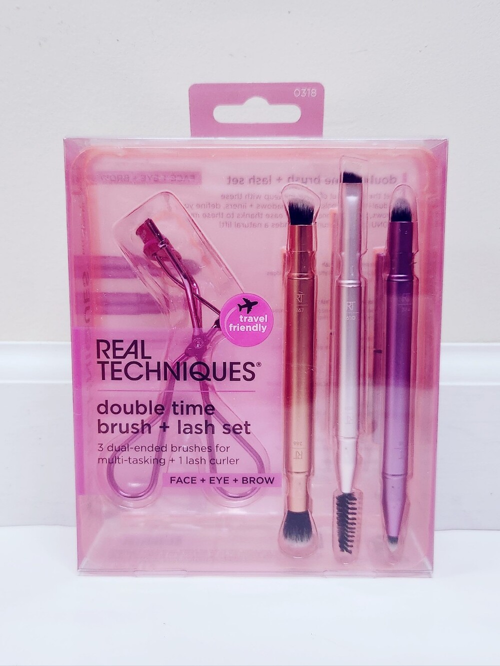 Real Techniques Double Time Brush + Lash Set